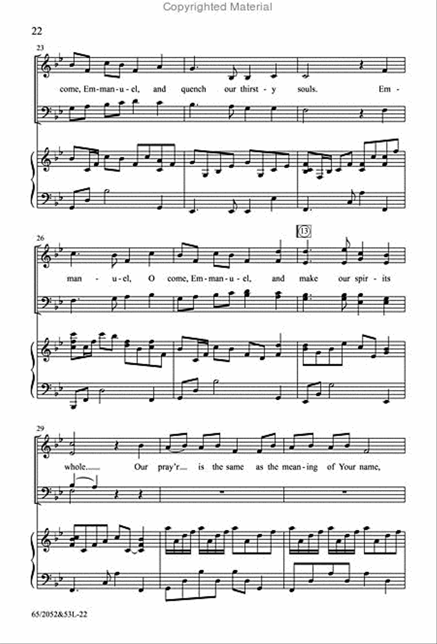 The Heart of Christmas - SATB Score with Performance CD 4-Part scores gallery preview page 6