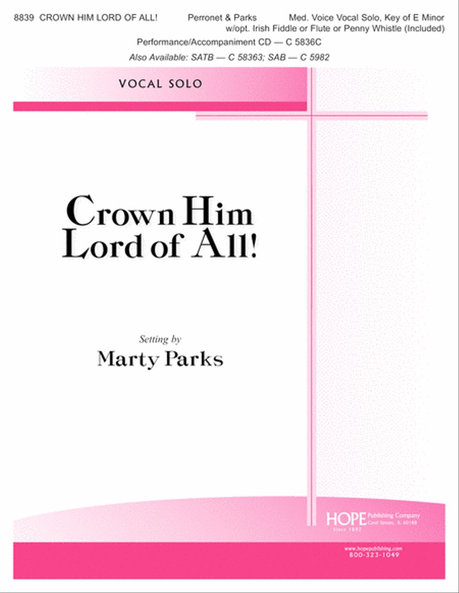 Crown Him Lord of All! Solo-Digital Download Choir scores gallery preview page 1