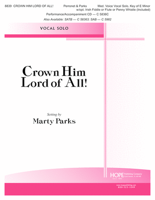Crown Him Lord of All! Solo-Digital Download