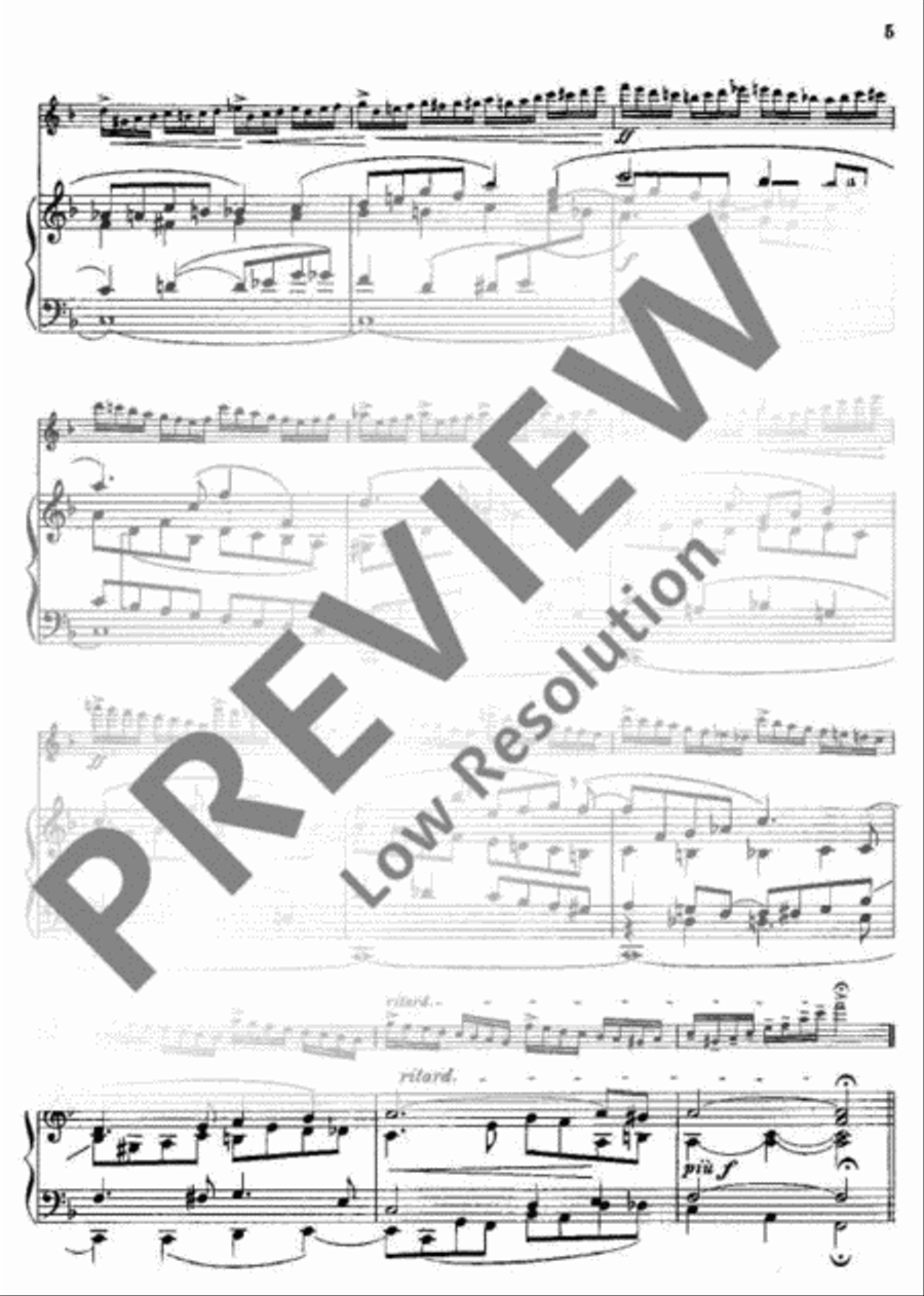 Sonata Violin scores gallery preview page 6