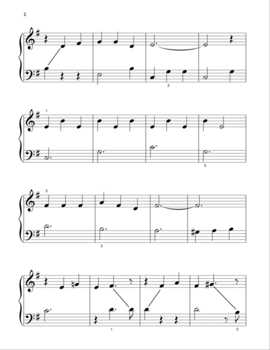 The Rainbow Connection Easy Piano scores gallery preview page 2