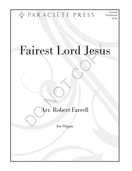 Fairest Lord Jesus