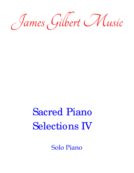 Sacred Piano Selections IV (PNC) image number null