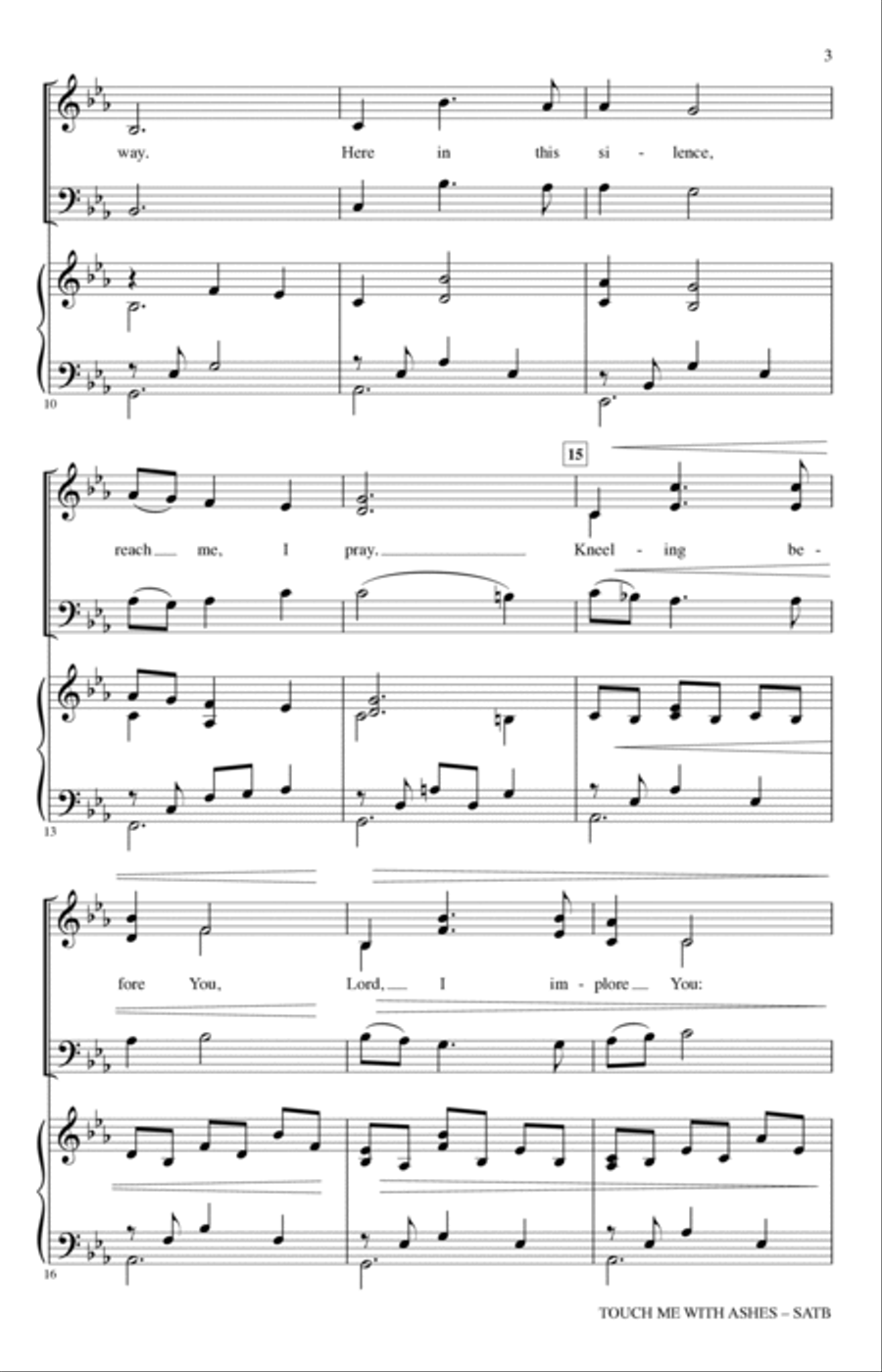 Touch Me With Ashes 4-Part scores gallery preview page 2