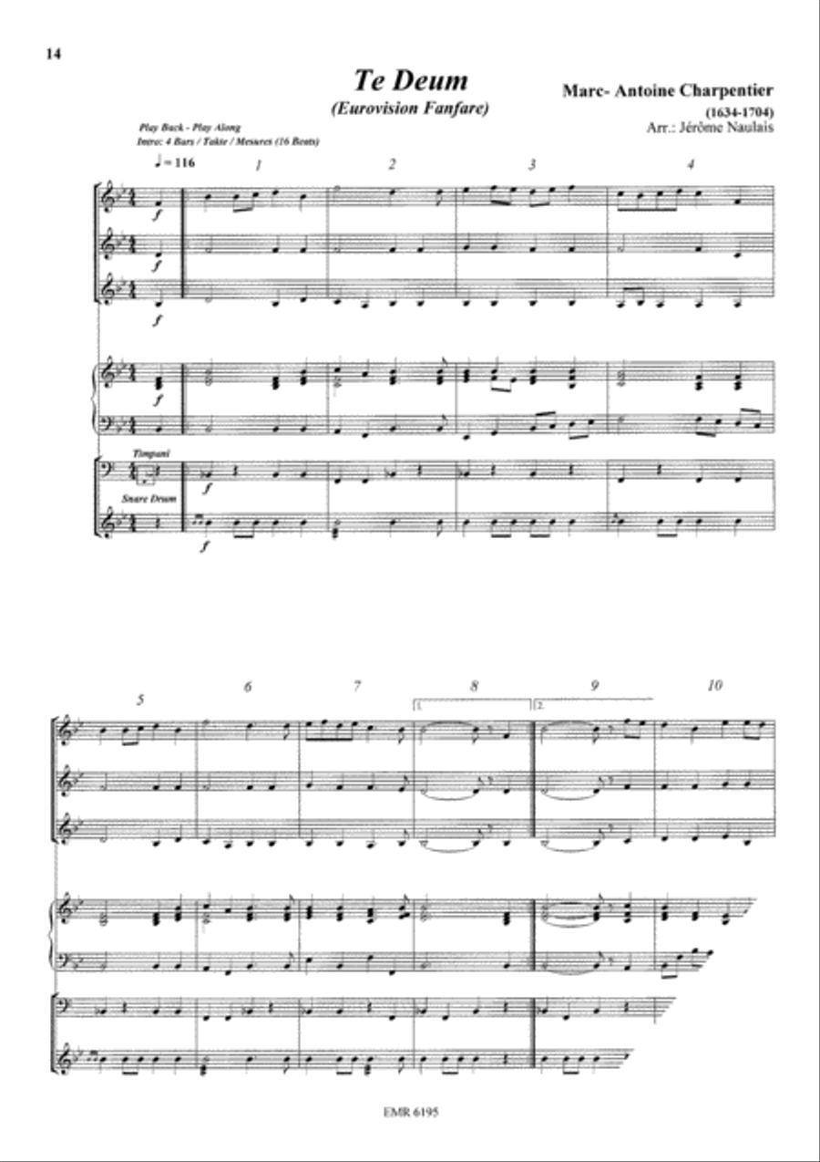 Album Volume 5 Trumpet Trio scores gallery preview page 15