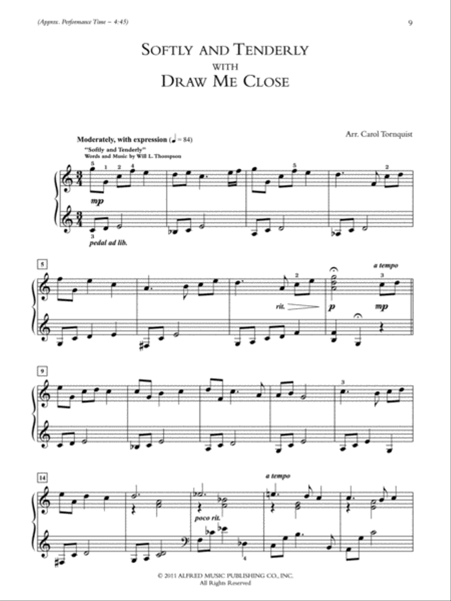 Medleys for Blended Worship, Book 2 Piano Solo scores gallery preview page 3