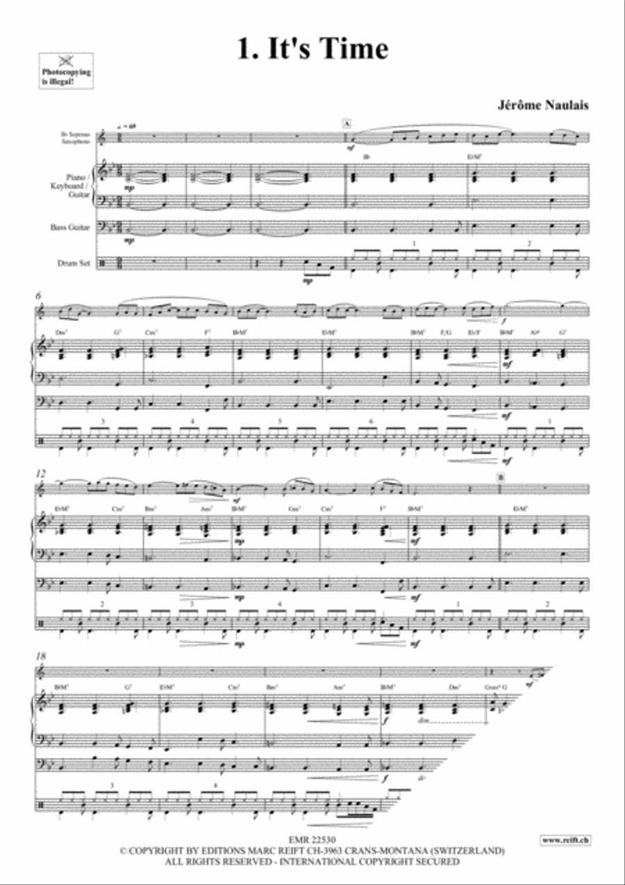 Play With Your Band Volume 3 Soprano Saxophone scores gallery preview page 3
