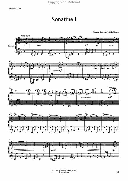 12 Sonatinen für Klavier (Heft 1: Sonatinen 1 bis 6)