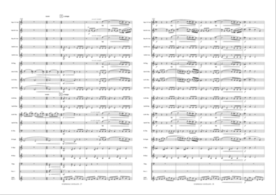 Symphonic Contrasts Symphonic Contrasts Brass Band scores gallery preview page 15
