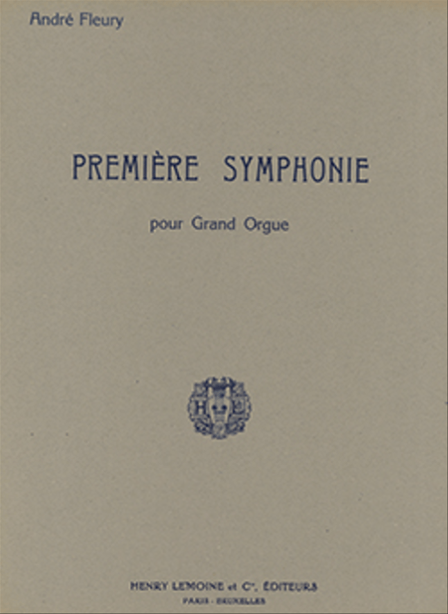Symphonie No. 1 Organ scores gallery preview page 1