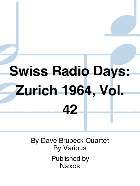 Swiss Radio Days: Zurich 1964, Vol. 42