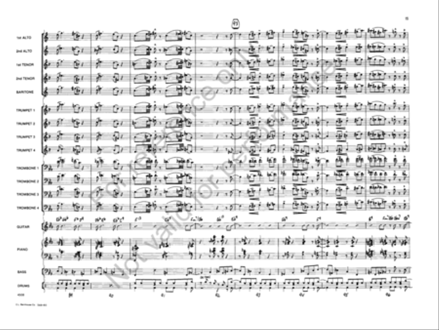 External Combustion Jazz Ensemble scores gallery preview page 14