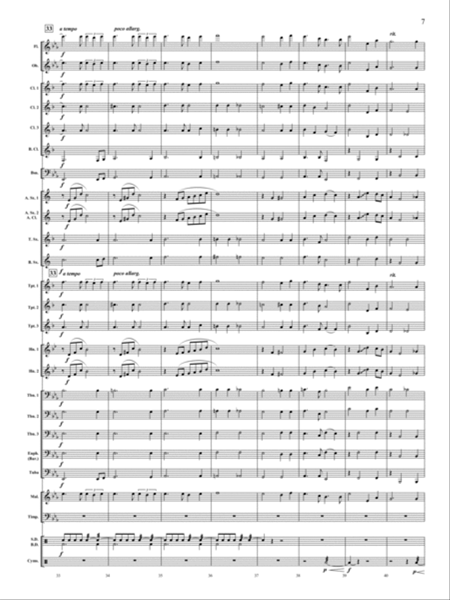 Let There Be Peace On Earth Concert Band scores gallery preview page 6