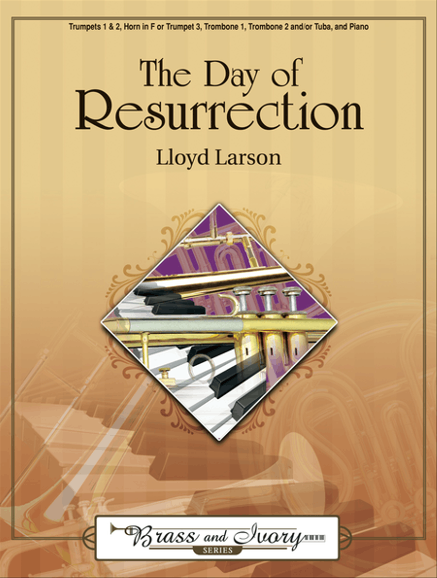 The Day of Resurrection Brass Ensemble scores gallery preview page 1