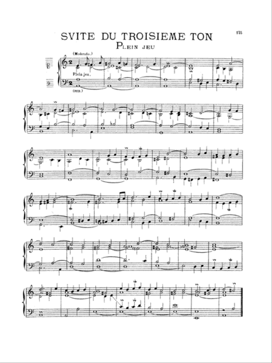 Guilain: Suites of the 1st to 4th Tone Organ scores gallery preview page 1
