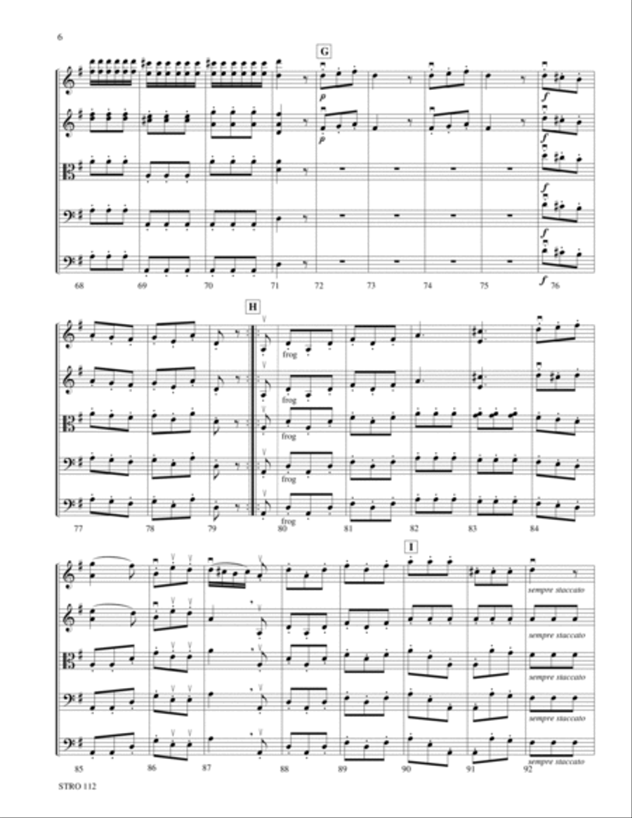 Symphony No. 17 in G, K. 129: Finale Orchestra scores gallery preview page 5