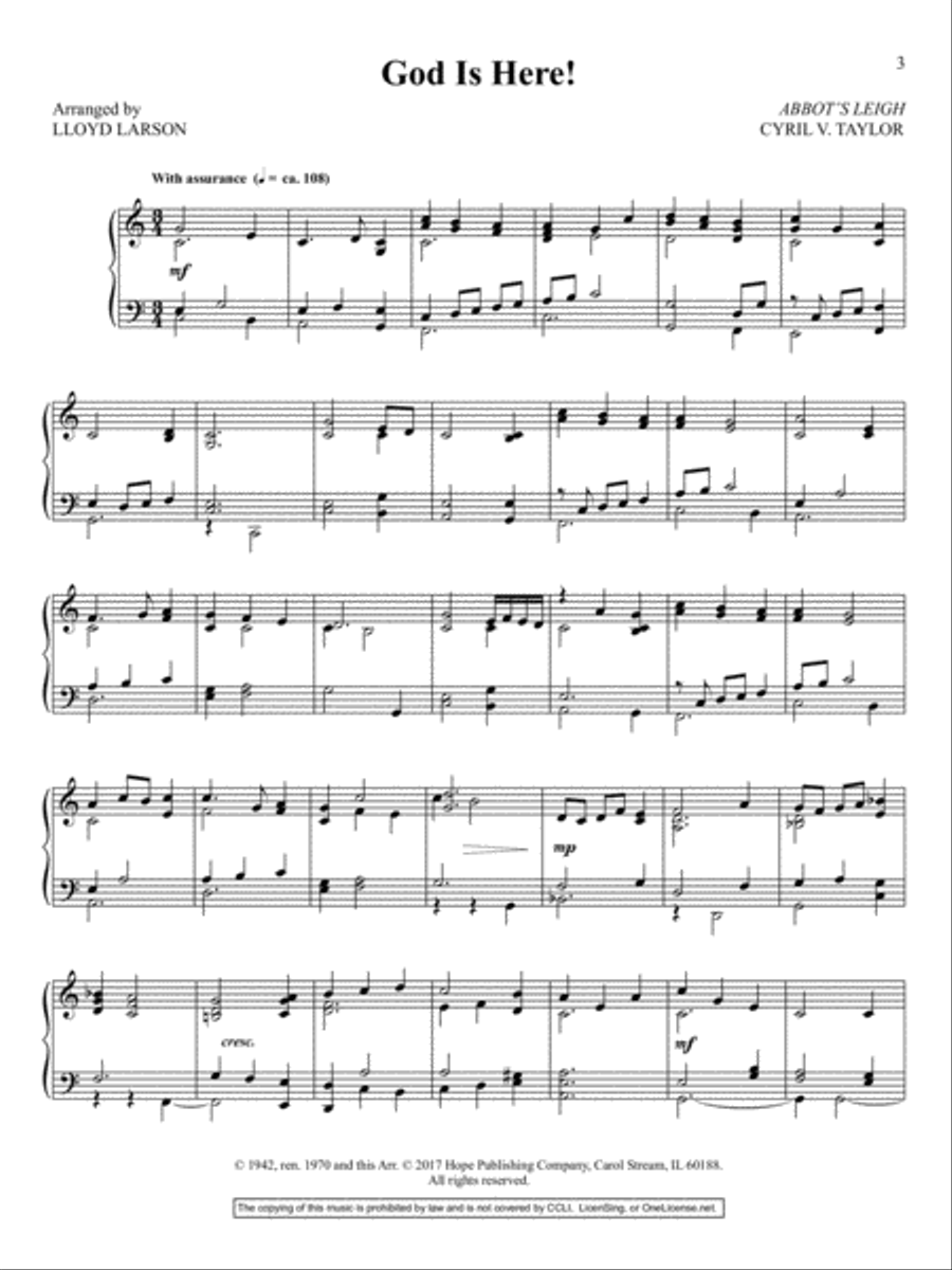 The Essential Collection of Contemporary Piano Settings Piano Solo scores gallery preview page 2