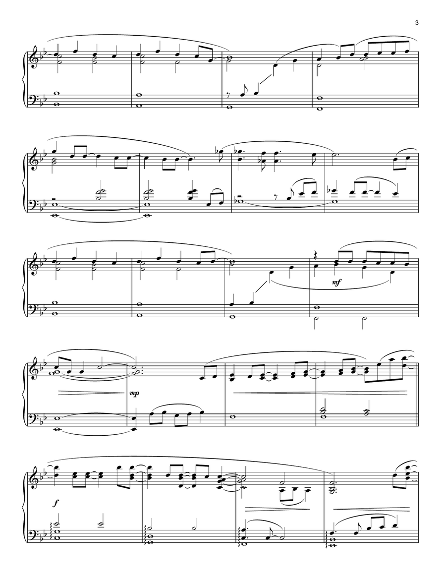 Broken Sunsets Broken Sunsets Piano Solo scores gallery preview page 3