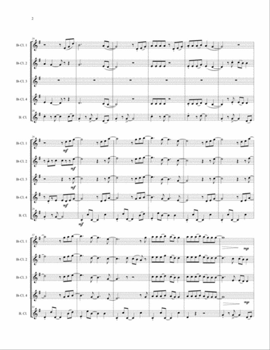 Misbehavin' Woodwind Ensemble scores gallery preview page 4
