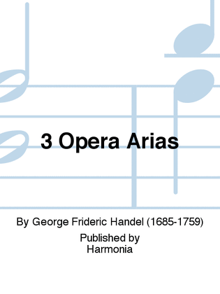 Book cover for 3 Opera Arias