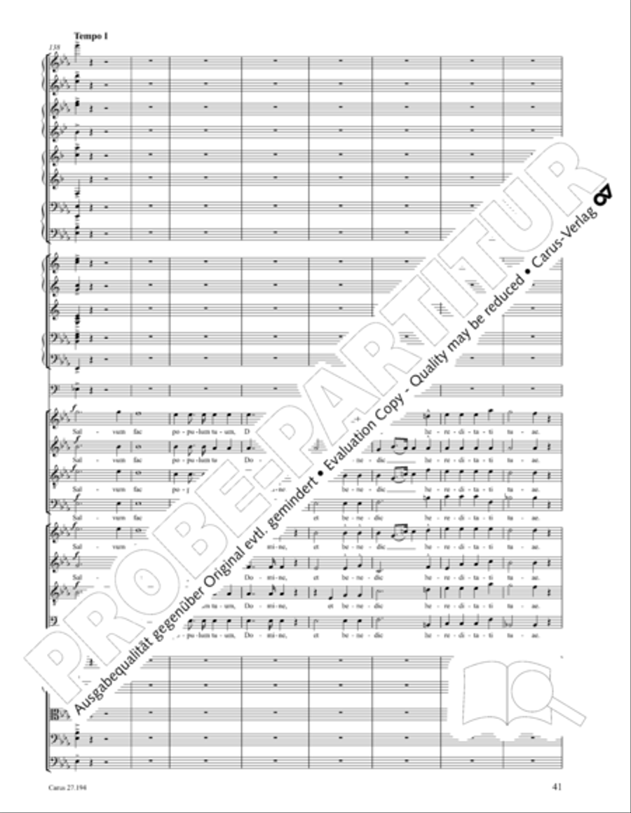 Te Deum 4-Part scores gallery preview page 42
