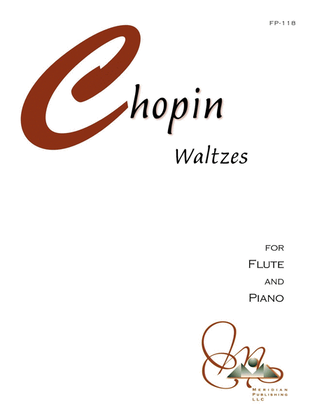 Book cover for Waltzes for Flute and Piano