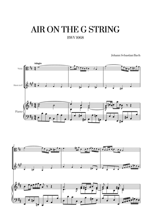 Johann Sebastian Bach - Air on the G String (for Viola and French Horn)