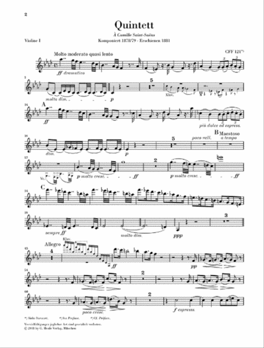 Piano Quintet in F minor Piano Quintet scores gallery preview page 4