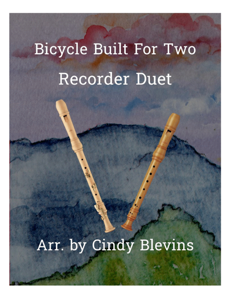 Bicycle Built For Two, Recorder Duet image number null