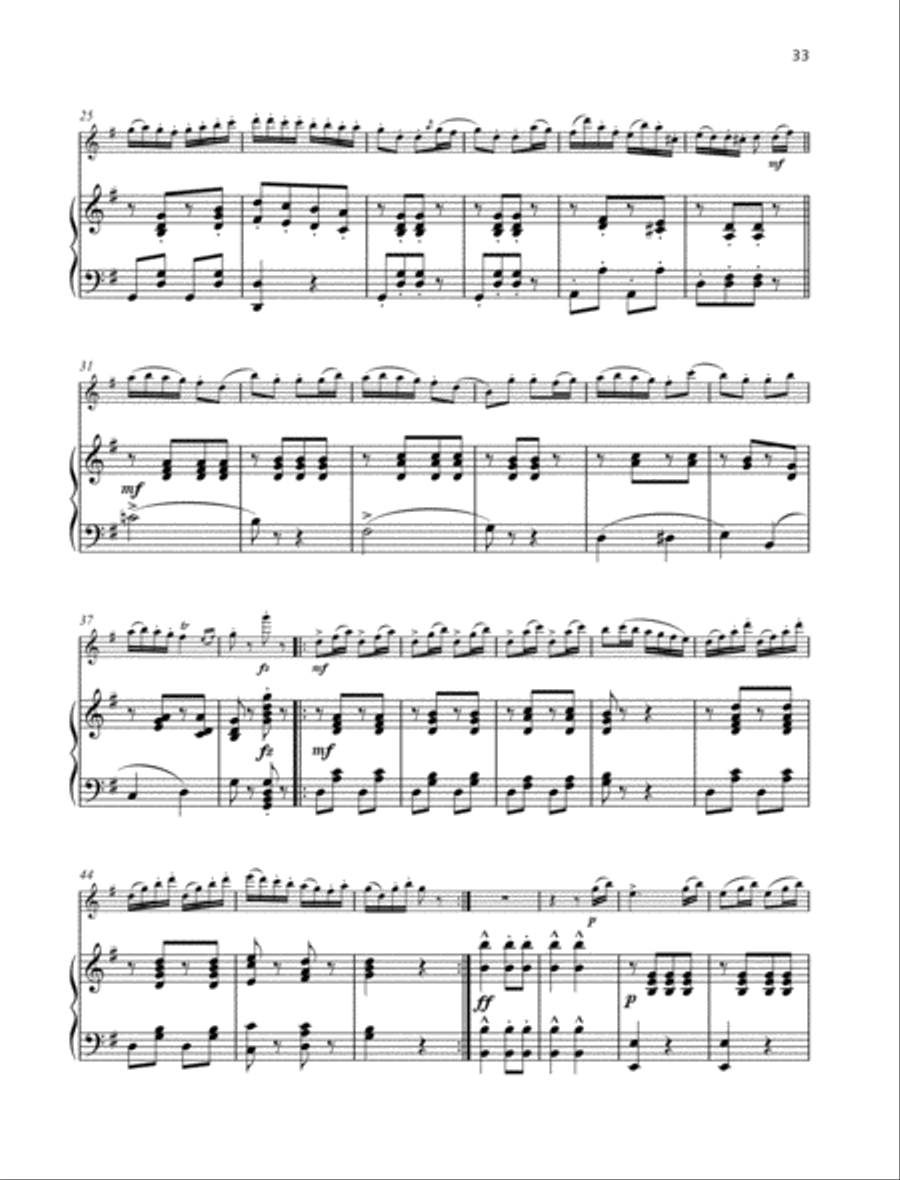 Hungarian Dance Hungarian Dance Flute Solo scores gallery preview page 3