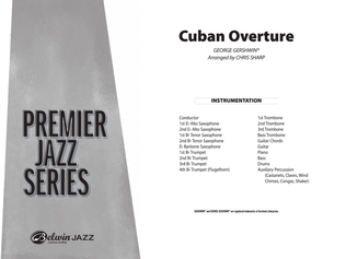 Book cover for Cuban Overture: Score