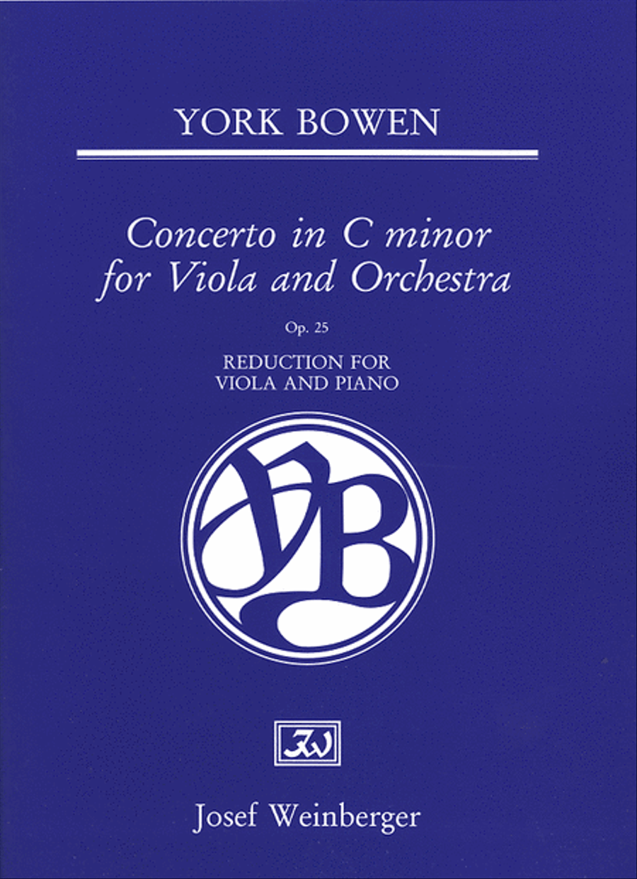 Viola Concerto in C Minor, Op. 25 Piano Accompaniment scores gallery preview page 1