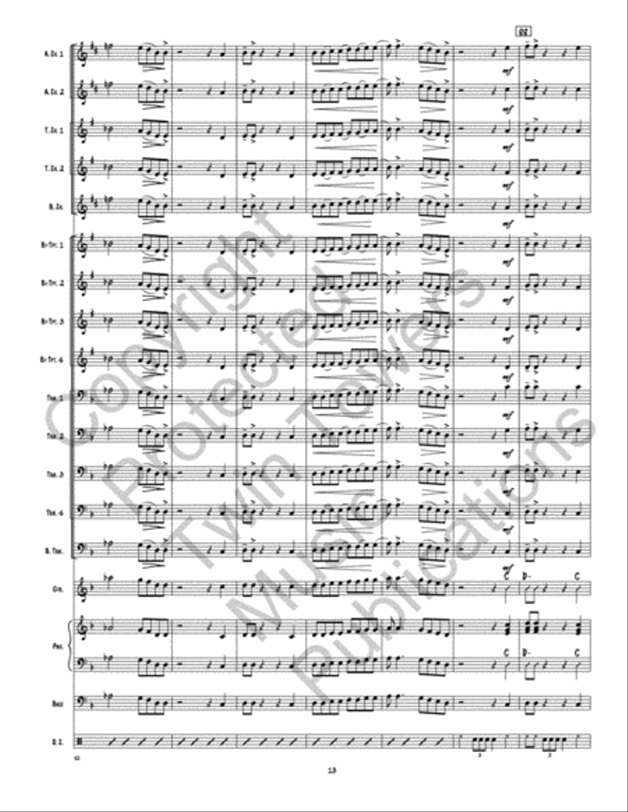 Impressionlike Impressionlike Jazz Ensemble scores gallery preview page 14