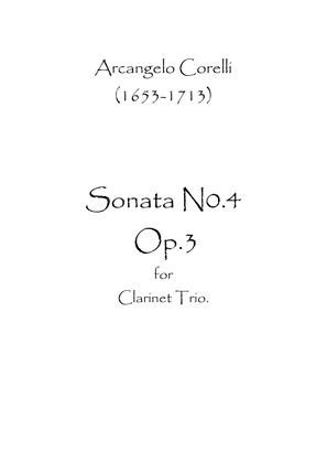 Book cover for Sonata No.4 Op.3