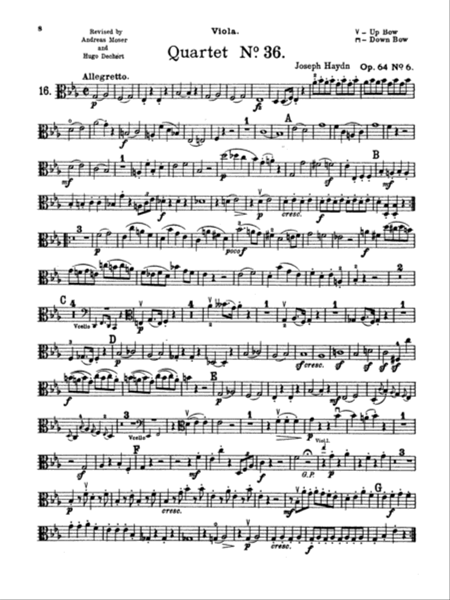 Thirty Celebrated String Quartets, Volume 2 String Quartet scores gallery preview page 10