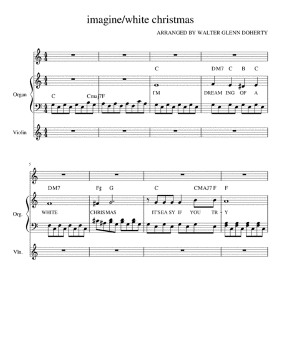 Imagine Voice scores gallery preview page 1