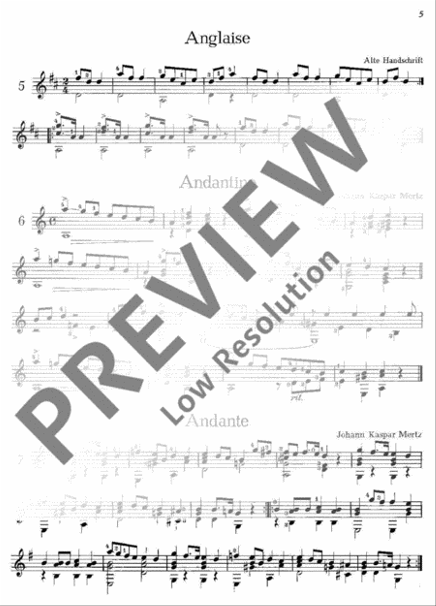 Easy Guitar playing Easy Guitar scores gallery preview page 6