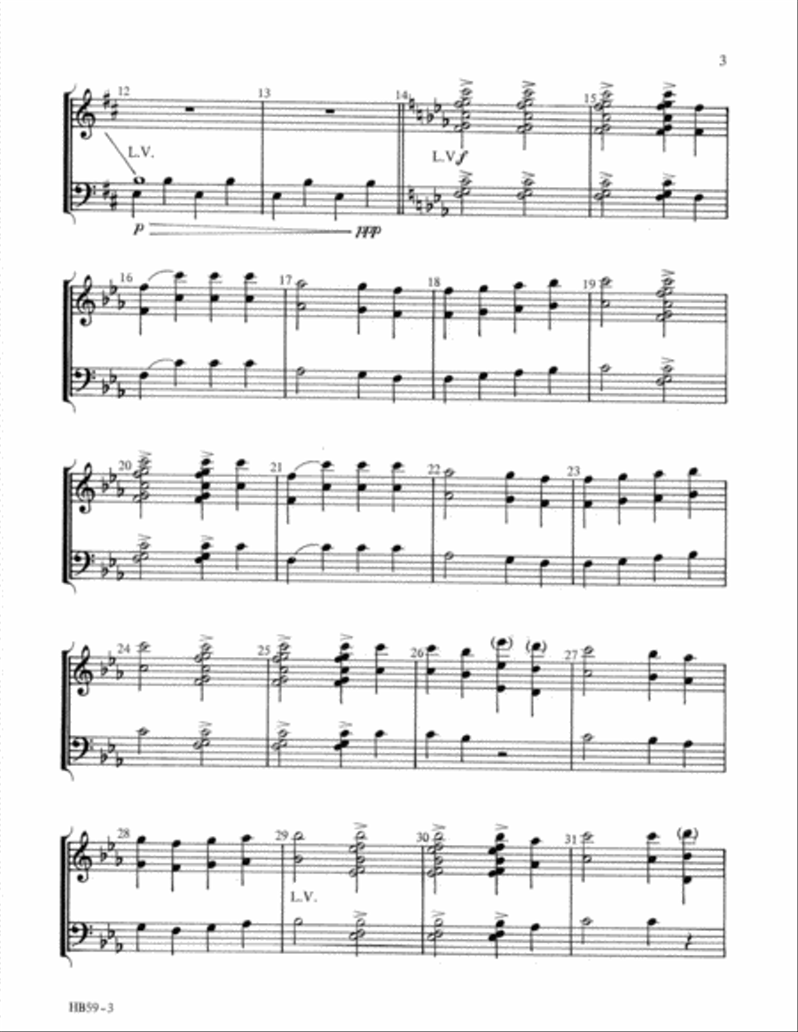 An Epiphany Carol 3-Octaves scores gallery preview page 3