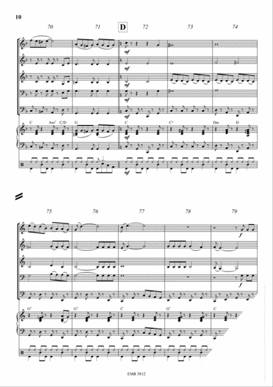 Swanee Concert Band scores gallery preview page 10
