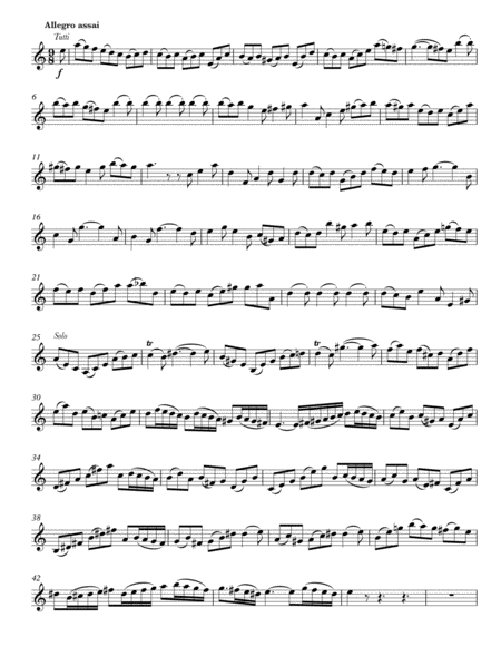 Violin Concerto in A Minor, BWV 1041