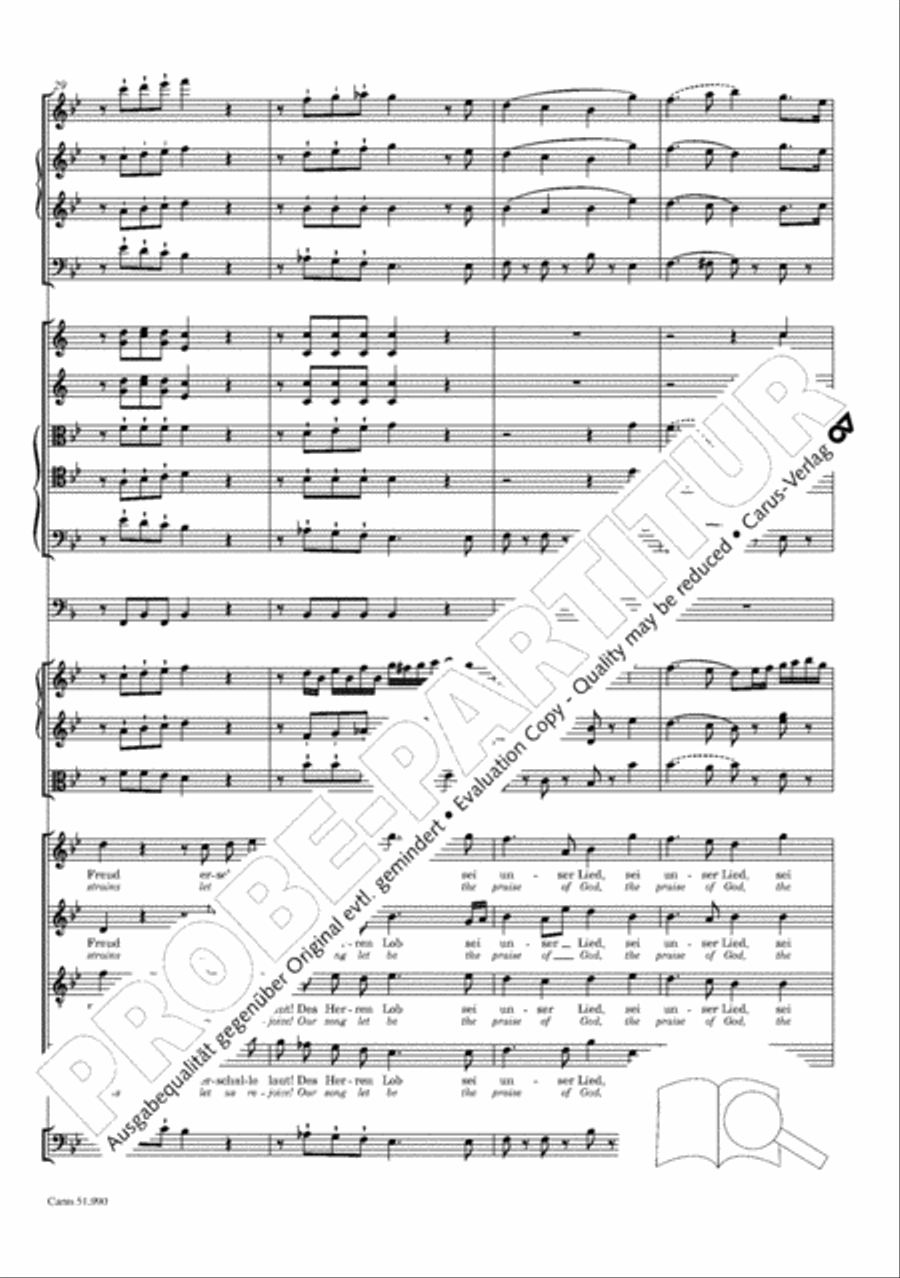 The Creation (Die Schopfung) 4-Part scores gallery preview page 223