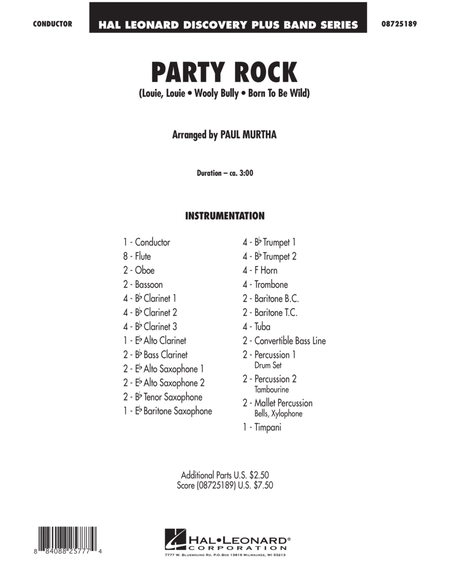 Party Rock - Full Score