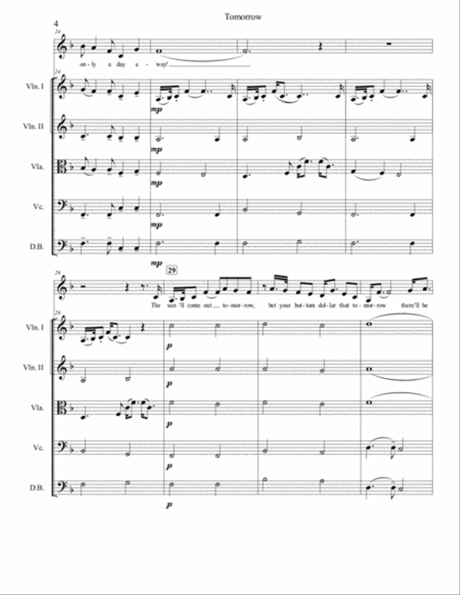Tomorrow Small Ensemble scores gallery preview page 5