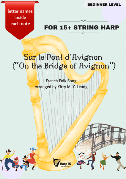 Sur le Pont d'Avignon - 15 String Harp