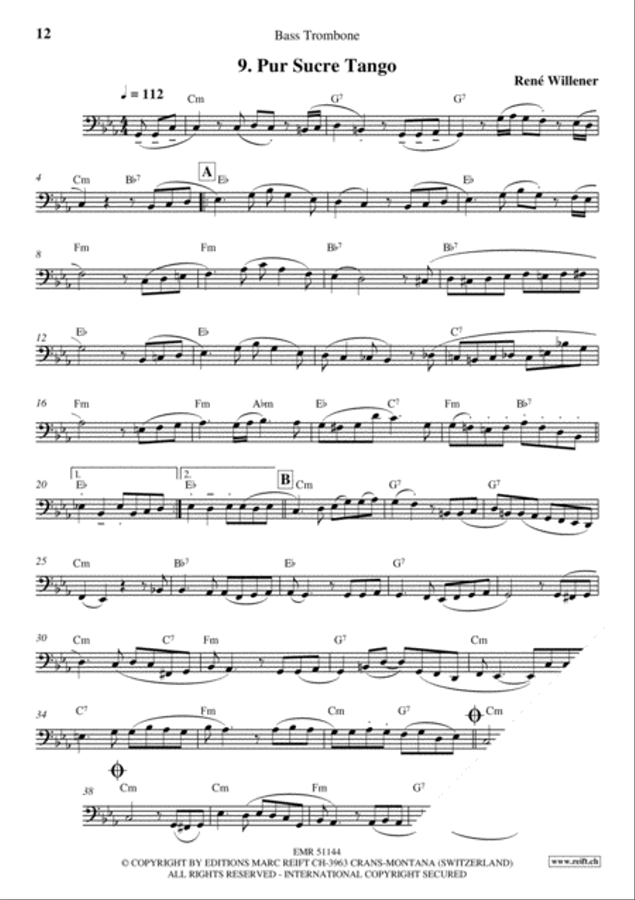 La Fete au Chalet Volume 3 Trombone scores gallery preview page 11