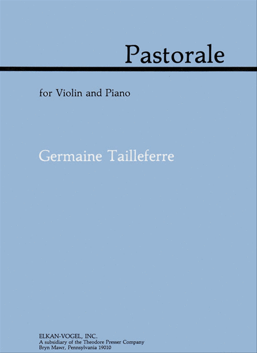 Pastorale Pastorale Chamber Music scores gallery preview page 1