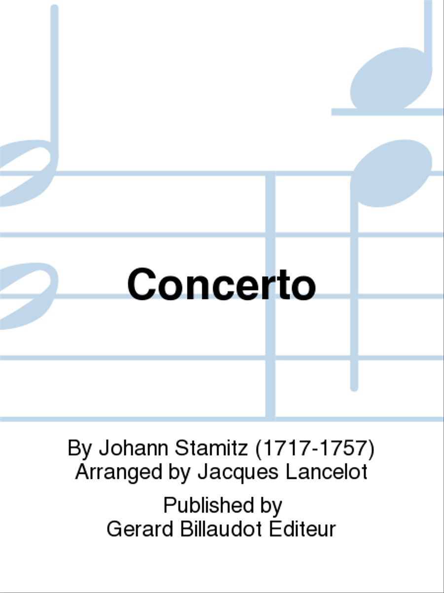 Concerto Concerto Chamber Music scores gallery preview page 1