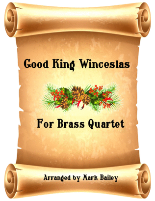 Book cover for Good King Wenceslas (Brass Quartet)