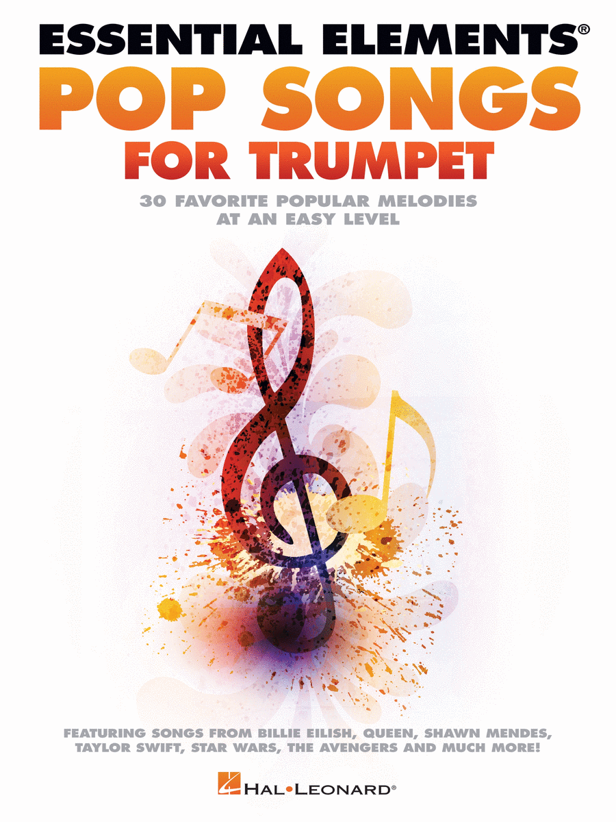 Essential Elements Pop Songs for Trumpet Concert Band Methods scores gallery preview page 1
