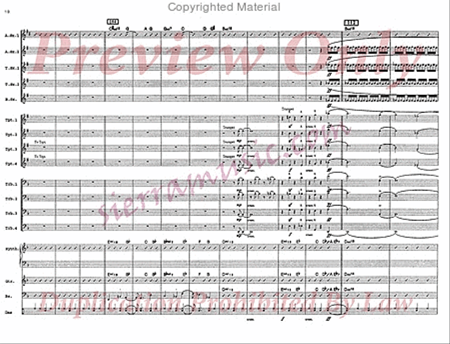 Are We There Yet? Big Band scores gallery preview page 11